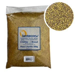 Glitter de PVC Lantecor Pacote com 500g
