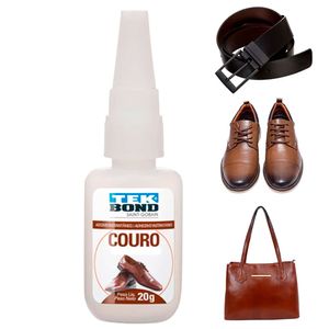 Cola para Couro Tek Bond Tubo com 20 Gramas