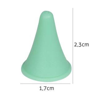 Protetores de Pontas para Agulhas de Trico Luli 2,3cm Pacote com 10un