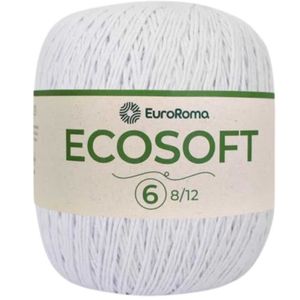 Barbante Ecosoft EuroRoma N6 8/12 Rolo com 452 Metros