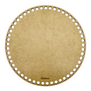 Fundo de Bolsa Redondo em MDF 25x25cm
