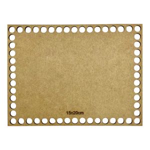 Fundo de Bolsa Retangular em MDF 15x20cm