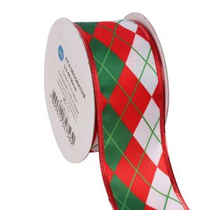Fita Natalina Aramada Luli LU-44 50mm Rolo com 9,14 Metros