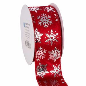 Fita Natalina Aramada Luli LU-153 50mm Rolo com 9,14 Metros