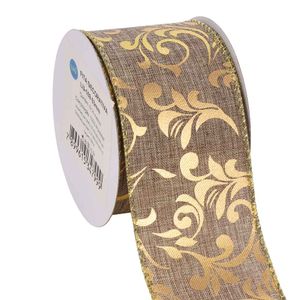 Fita Natalina Aramada Luli LU-169 63mm Rolo com 9,14 Metros