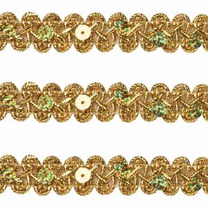 Passamanaria Metalizada Luli 15mm TM-011 Peca com 20 Metros
