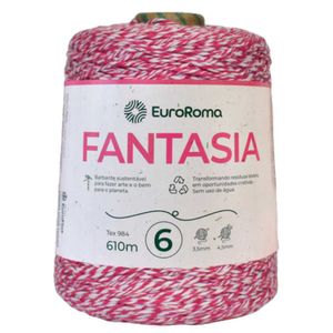 Barbante Fantasia EuroRoma N6 Rolo com 610 Metros