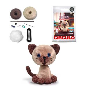 Kit Amigurumi Caes e Gatos Circulo