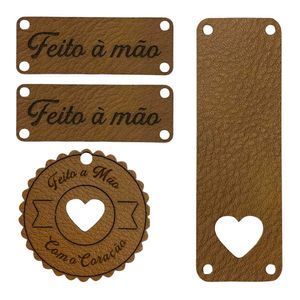 Kit de Etiquetas Decorativas Pacote com 5un