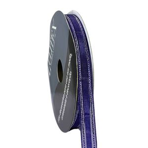 Fita de Cetim Lux Silver Lulitex 10mm Rolo com 10 Metros