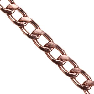 Corrente de Aluminio Luli LU38 8,8mm Rolo com 40 Metros