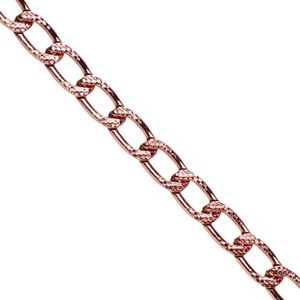 Corrente de Aluminio Luli LU46 8mm Rolo com 40 Metros