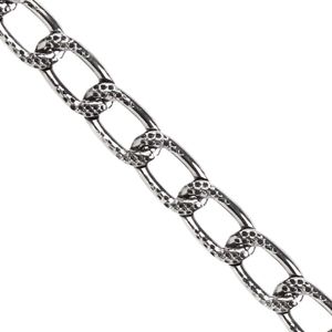 Corrente de Aluminio Luli LU47 8mm Rolo com 40 Metros