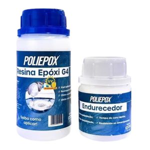 Resina Epoxi G4 Rigida 300g