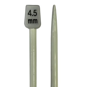 Agulha de Trico de Aluminio Luli 4,5mm com 25cm 1 Par