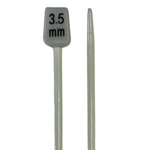 Agulha de Trico de Aluminio Luli 3,5mm com 25cm 1 Par