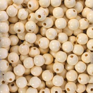 Contas de Madeira Luli 18mm pacote com 500g