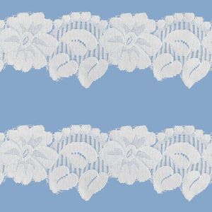 Renda com Elastano Aquarela 5,7cm 41445 Peca com 50 Metros