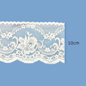 Renda de Nylon Rigida 10cm 12125 Aquarela Rolo com 50 Metros