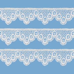 Renda Guipir Lulitex 2,40cm CL5128 Peca com 10 Metros