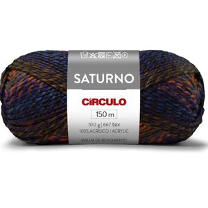 Fio Saturno Circulo Novelo com 150 Metros