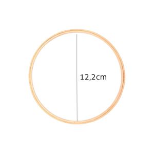 Bastidor de Madeira para Bordado Luli 12,2cm