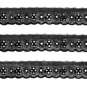 Bordado Luli 2503 Cores 2,5cm peca com 13,70m