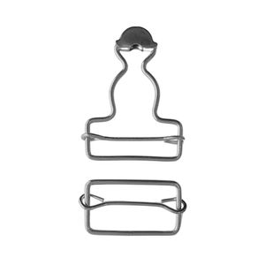 Fivela para Jardineira 30mm Luli Pacote com 10un