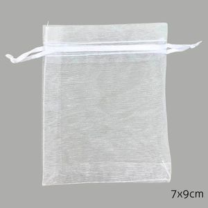 Saco de Organza Luli 7x9cm Pacote com 100un