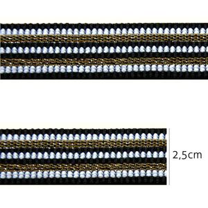Elastico Club Lux 2,5cm Rolo com 10 Metros