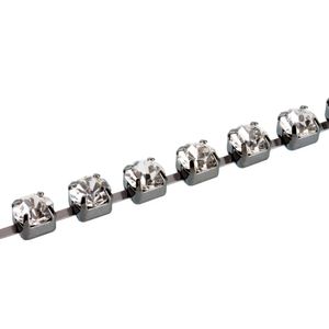 Corrente de Strass Asfour29 Pedra de 6,32mm Rolo com 10 Metros