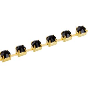 Corrente de Strass Stacal16 Pedra de 4mm Rolo com 10 Metros