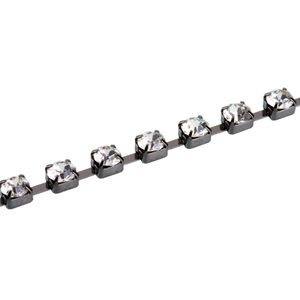 Corrente de Strass Asfour16 Pedra de 4mm Rolo com 10 Metros