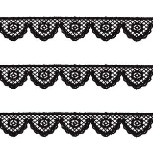 Renda Guipir Lulitex 2cm RGPE168357G1 Peca com 14,6 Metros