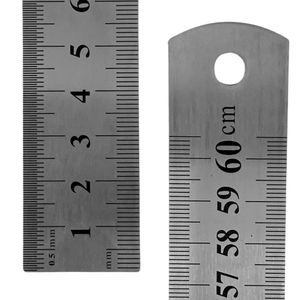 Regua de Aco Inox Luli de 60cm