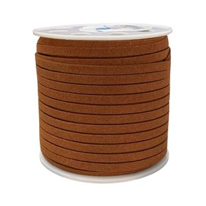 Tira de Camurca Luli 5mm Rolo com 50 Metros