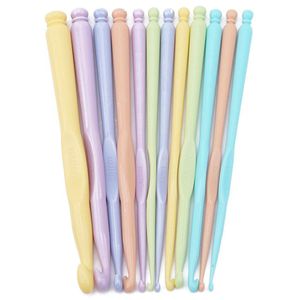 Kit de Agulhas de Croche Luli de Plastico Tamanhos Sortidos
