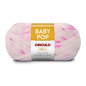 Fio Baby Pop Circulo Novelo com 330 Metros