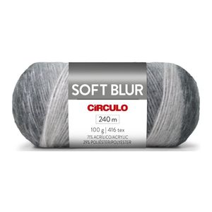 Fio Soft Blur Circulo Novelo com 240 Metros