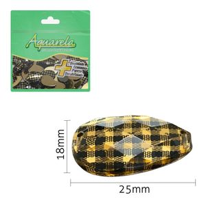 Chaton para Costura Gota 2FD 18x25mm Aquarela pacote com 50un