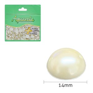 Chaton para Costura Redondo 2HR 14mm Aquarela pacote com 100un