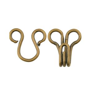 Colchete de Gancho Lulitex 04 Pacote com 50 Pares