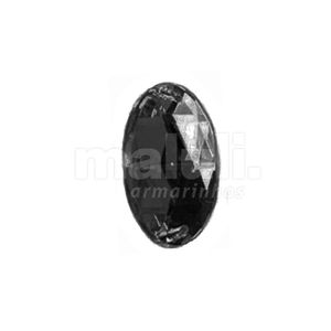 Chaton Oval de Acrilico 2FE 13x18mm Aquarela pacote com 100un