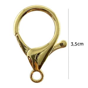 Fecho Lagosta N2 3,5cm Luli Pacote com 10un