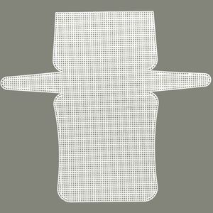 Tela Plastica para Bolsa 41,5x23cm 16 Luli