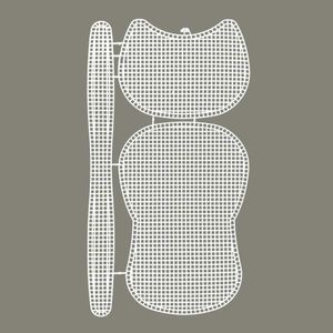 Tela Plastica para Bolsa 42,5x18,5cm 21 Luli