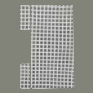 Tela Plastica para Bolsa 36,5x23,5cm 09 Luli