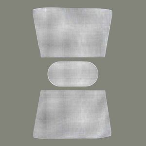 Tela Plastica para Bolsa 40,5x26,5cm 24 Luli