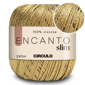 Fio Encanto Slim Circulo Novelo com 240 Metros