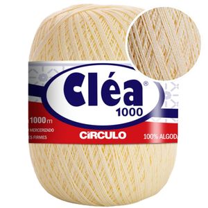 Linha de Croche Clea 1000 Circulo Novelo com 1000 Metros